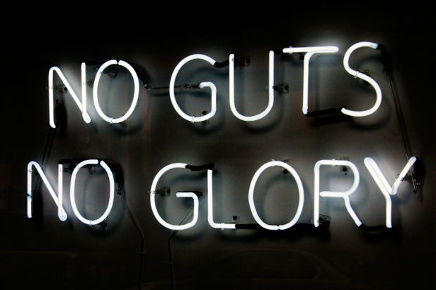 Today: No guts, no glory... and a skunk alert. - ON TAP FOR TODAY